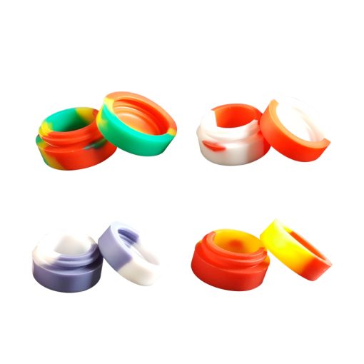 Silicone wax containers