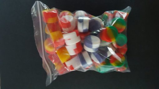 Silicone wax containers